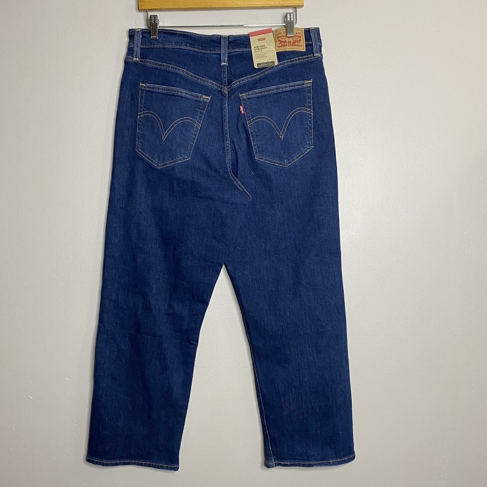 Levi’s Ribcage Straight Ankle Jean 33x27 - Picture 2 of 16